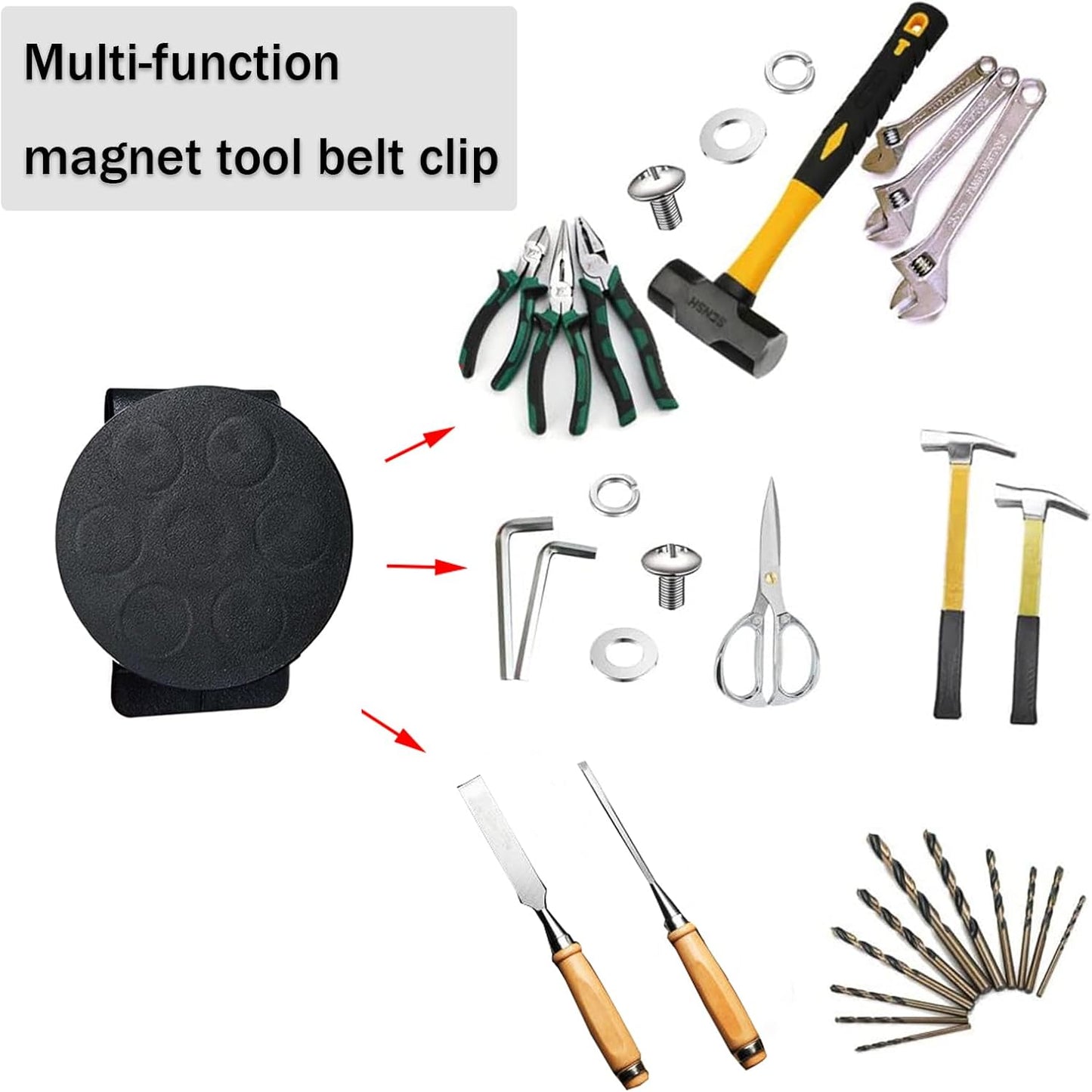 ToolMatrix™ Powerful Magnetic Tool Belt Clip