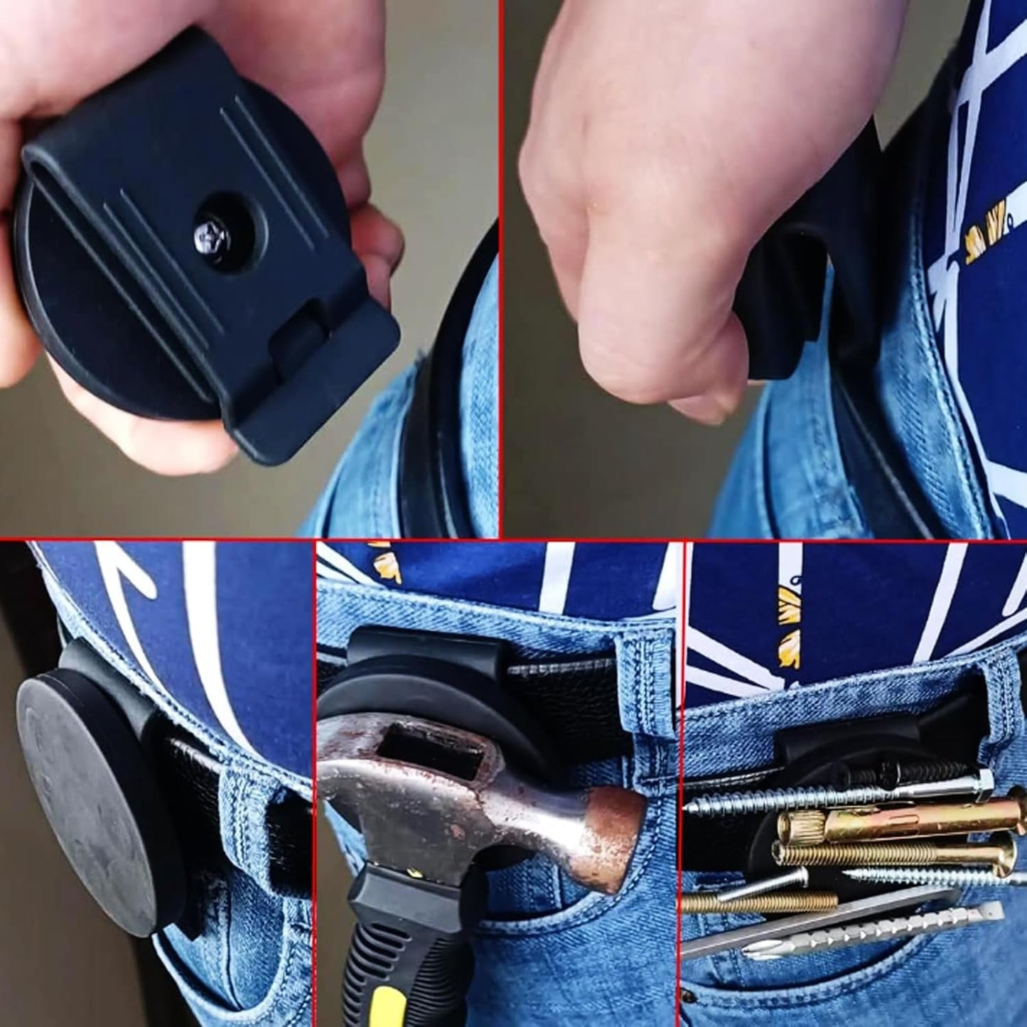 ToolMatrix™ Powerful Magnetic Tool Belt Clip