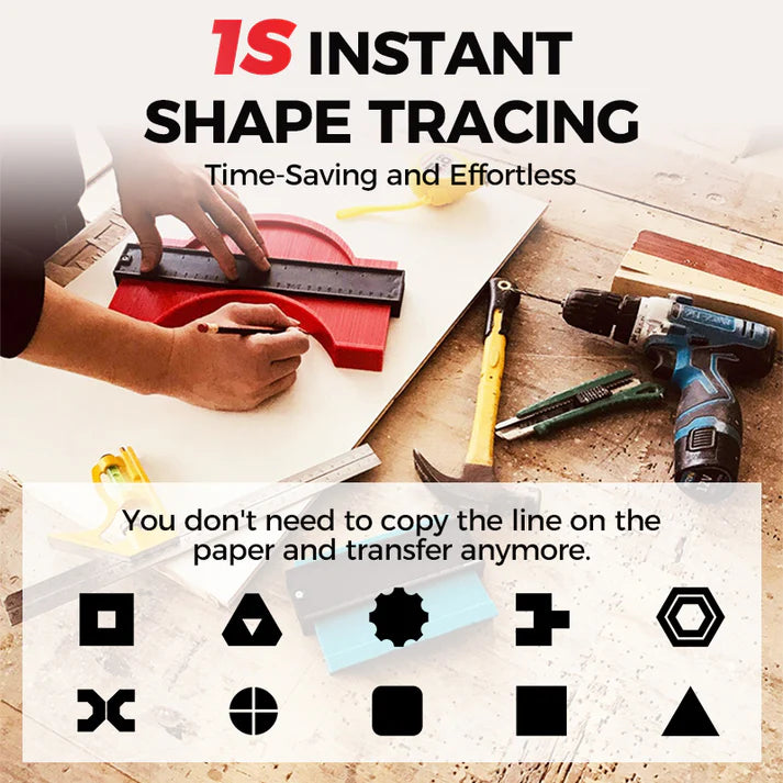 Easy Shape Contour Gauge Duplicator