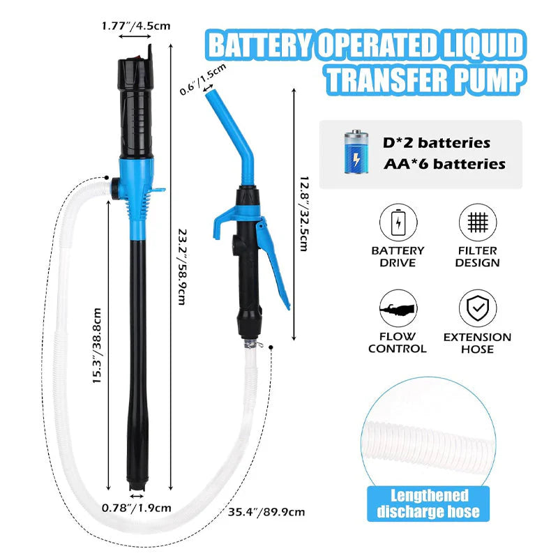 Portable Battery Operated Liquid Transfer Pump