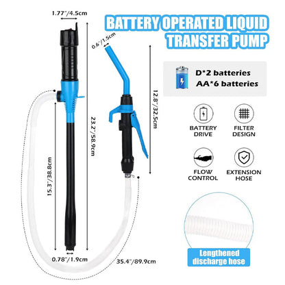 Portable Battery Operated Liquid Transfer Pump