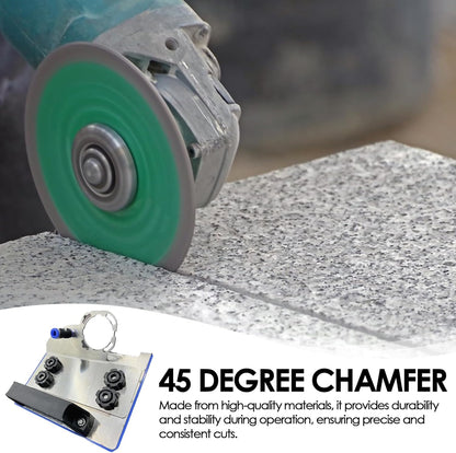 Angle Grinder Stand for Tile 45° Chamfer Cutting