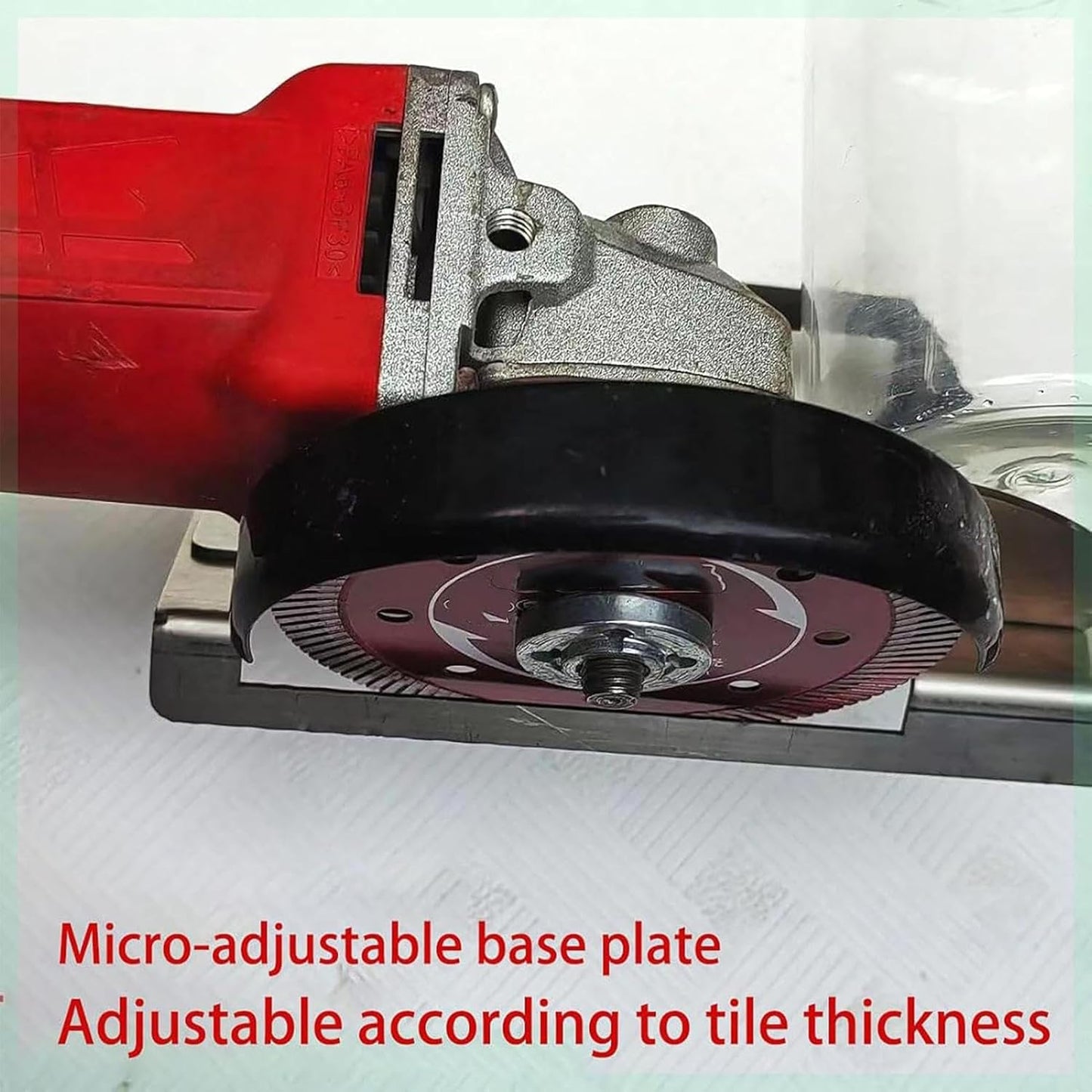 Angle Grinder Stand for Tile 45° Chamfer Cutting