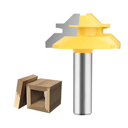 45° Lock Miter Router Bit